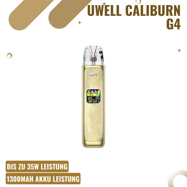 Uwell Caliburn G4 - Sahara Gold
