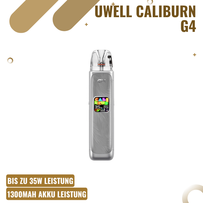 Uwell Caliburn G4 - Twilight Silver