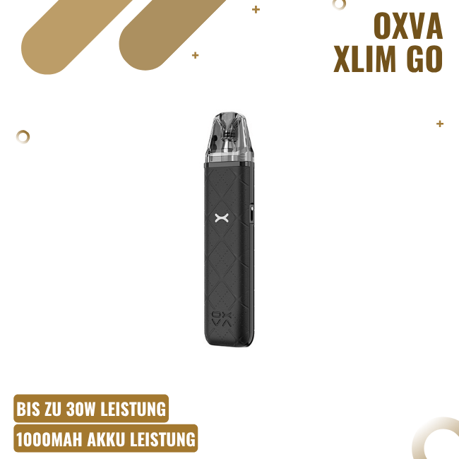 OXVA Xlim Go - Pod Kit - Black