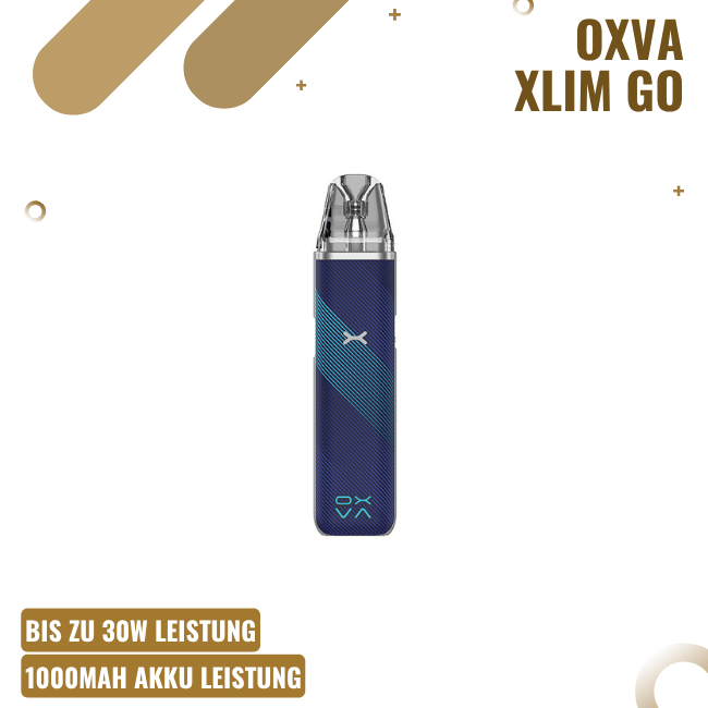 OXVA Xlim Go - Pod Kit - Striped Blue
