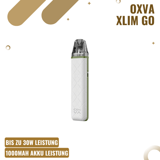 OXVA Xlim Go - Pod Kit - White