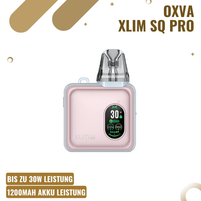OXVA Xlim SQ Pro - Pod Kit - Pastel Pink