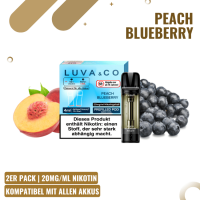 Luva & Co Pods - Peach Blueberry - 2er Pack
