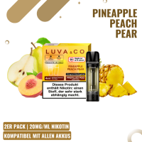Luva & Co Pods - Pineapple Peach Pear - 2er Pack