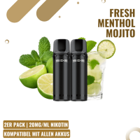 SKE Crystal Pro 800 - Fresh Menthol Mojito - 2er Pack