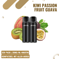 SKE Crystal Pro 800 - Kiwi Passion Fruit Guava - 2er Pack