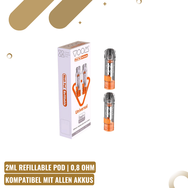 Voom Allov - Refillable Pod - 0,8 Ohm