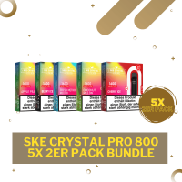 SKE Crystal PRO 800 POD Bundle - 5x 2er Pack