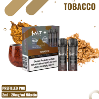 Salt+ Lite Pods - Tobacco - 2er Pack