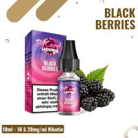 By Candy Liquid NicSalt - Black Berries