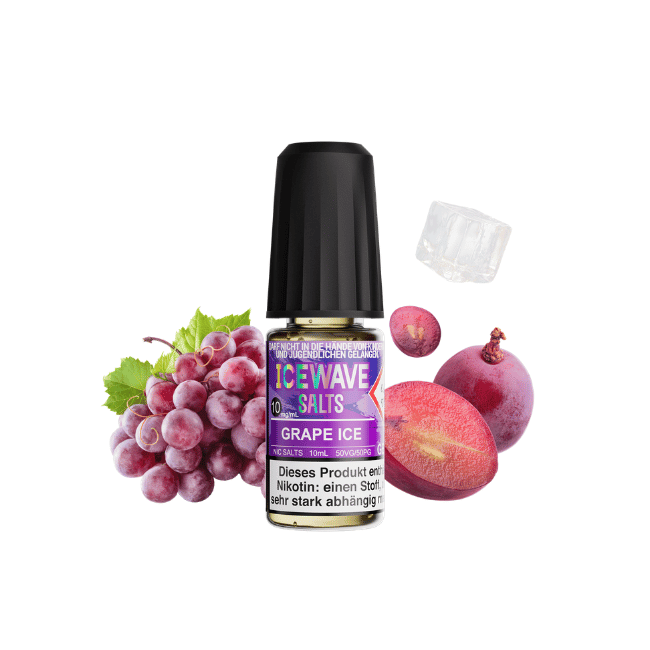 Icewave Salts - Liquid - Grape Ice - 20mg Nikotin