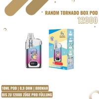RandM Tornado Digital Box 12000 - Blue Pink