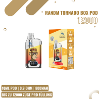 RandM Tornado Digital Box 12000 - Yellow Red
