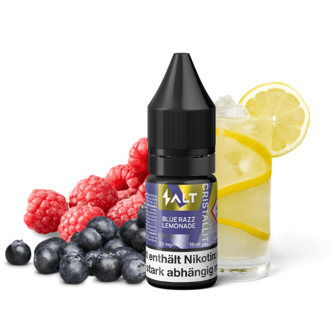 Salt Cristallite Liquid 10ml - Blue Razz Lemonade - 20mg Nikotin