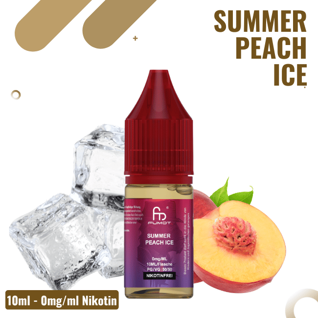 RandM Tornado Nicsalt Liquid 10ml - Summer Peach - 0mg/ml