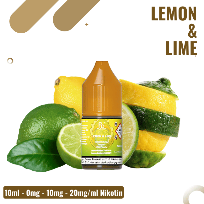 RandM Tornado Nicsalt Liquid 10ml - Lemon Lime - 0mg/ml