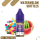 RandM Tornado Nicsalt Liquid 10ml - Watermelon Skittles - 0mg/ml