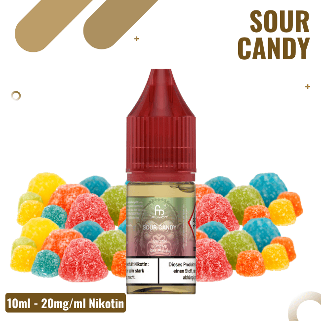 RandM Tornado NicSalt Liquid 10ml - Sour Candy - 20mg Nikotin
