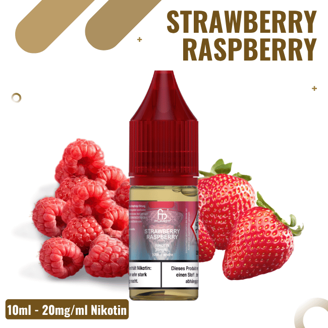 RandM Tornado NicSalt Liquid 10ml - Strawberry Raspberry - 20mg Nikotin