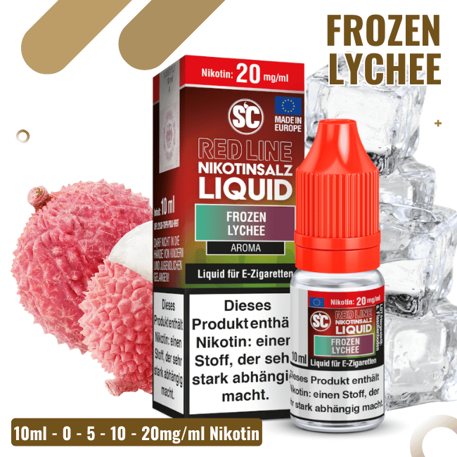 SC Liquid 10ml - Red Line - Frozen Lychee - 20mg/ml
