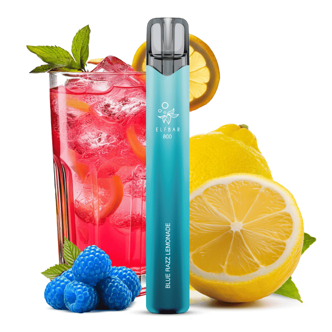 Elf Bar 800 - Blue Razz Lemonade - Nikotinfrei