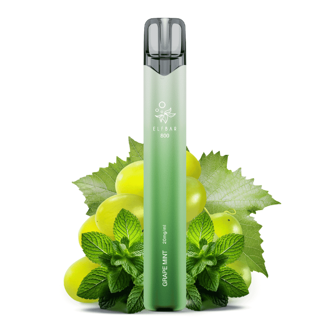 Elf Bar 800 - Grape Mint - Nikotinfrei