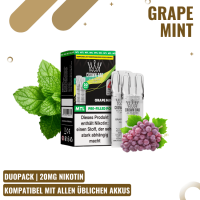 Al Fakher Pods - Grape Mint - 20mg - MTL