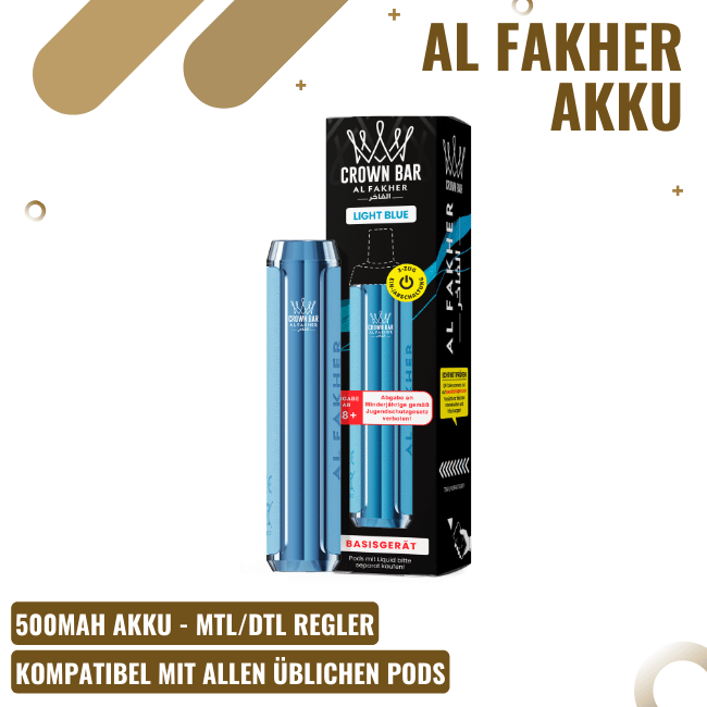Al Fakher Akku - Light Blue