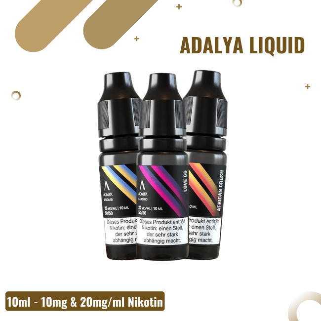 Adalya Liquid 10ml - Alle Sorten