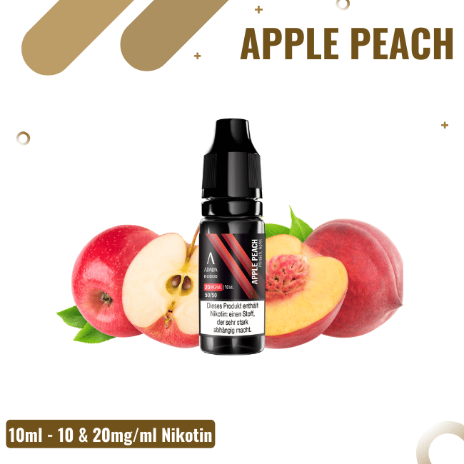 Adalya Liquid 10ml - Apple Peach (Dulcinea) - 10mg/ml Nikotin