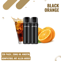 SKE Crystal Pro 800 - Black Orange - 2er Pack