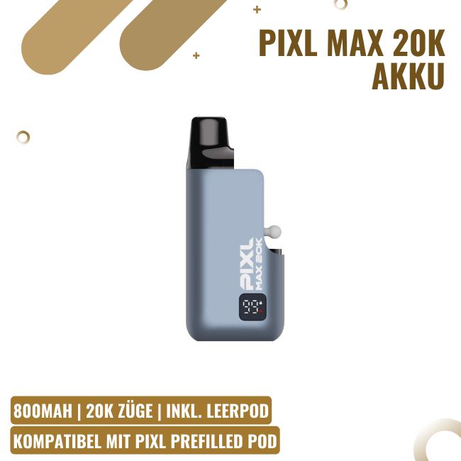Pixl Max 20K - Akku - Breeze Blue