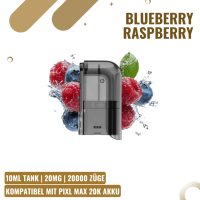 Pixl Max 20K Pod 10ml - Blueberry Raspberry