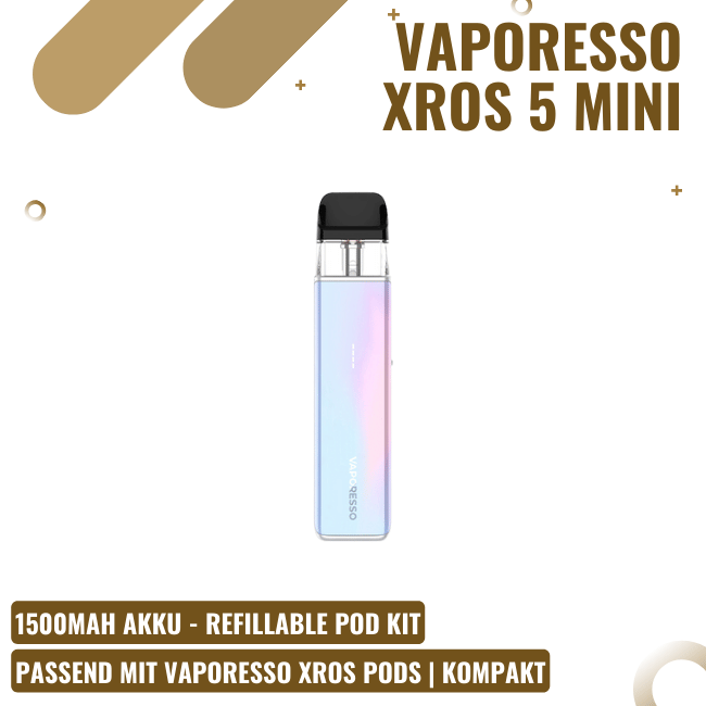 Vaporesso XROS 5 Mini Pod Kit - Pastel Crystal