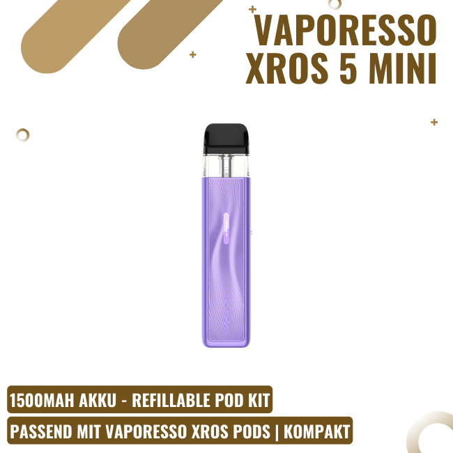 Vaporesso XROS 5 Mini Pod Kit - Purple