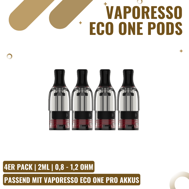 4 Vaporesso Eco One Pods