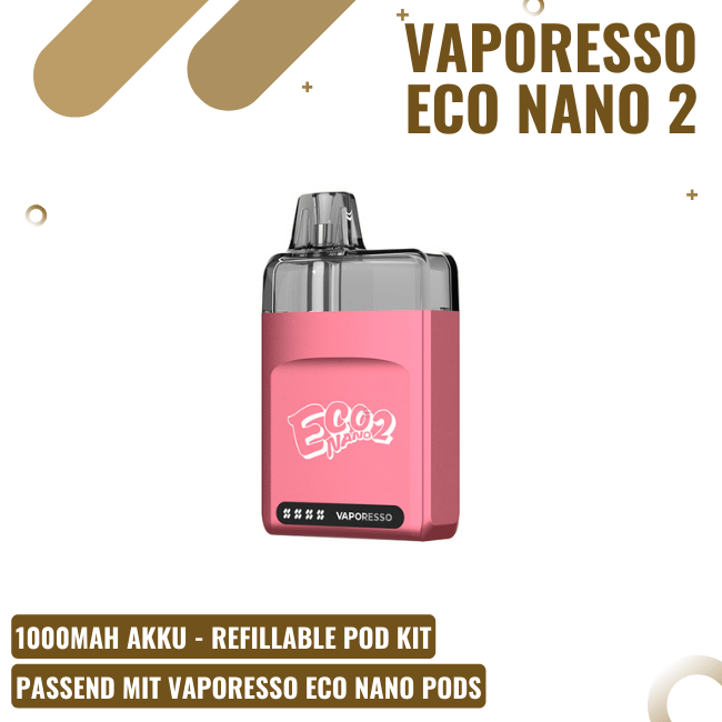 Vaporesso Eco Nano 2 Pod Kit - Blossom Pink