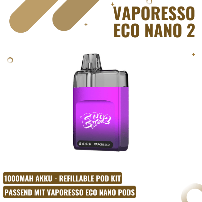 Vaporesso Eco Nano 2 Pod Kit - Mystic Purple