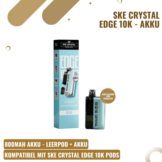 SKE Crystal Edge 10K - Akku - Blue