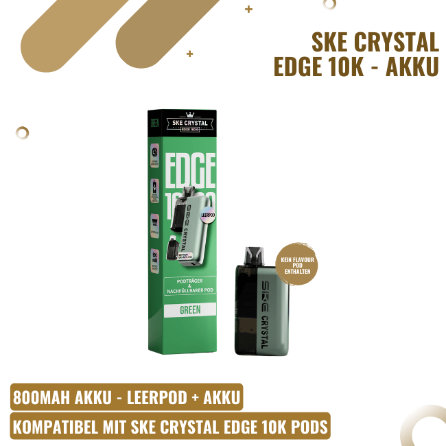 SKE Crystal Edge 10K - Akku - Green