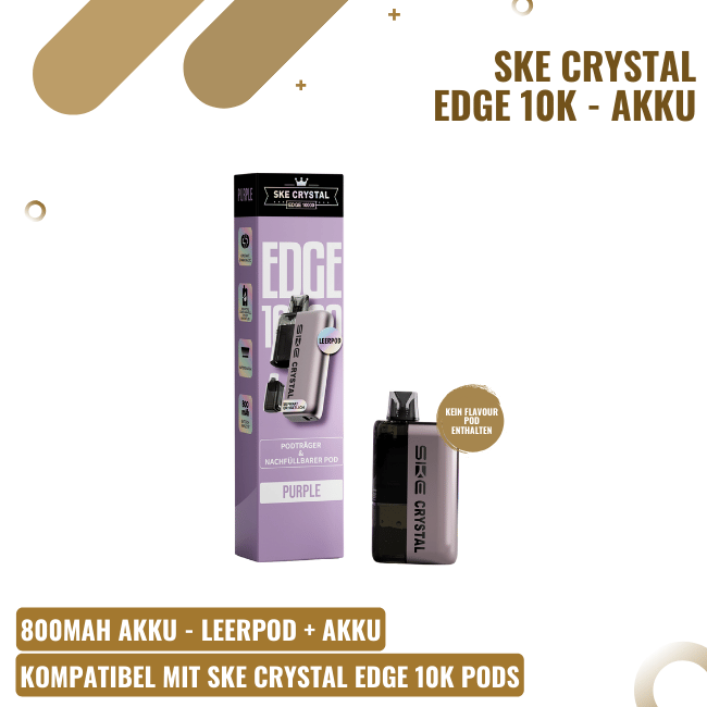 SKE Crystal Edge 10K - Akku - Purple