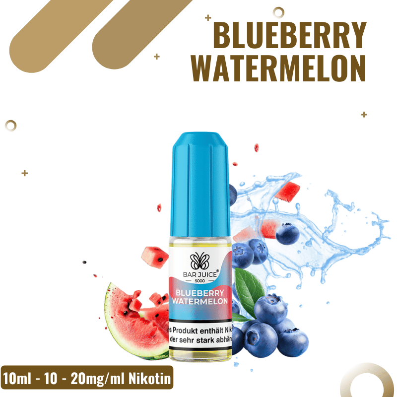 Bar Juice 5000 Nicsalt 10ml - Blueberry Watermelon - 10mg Nikotin