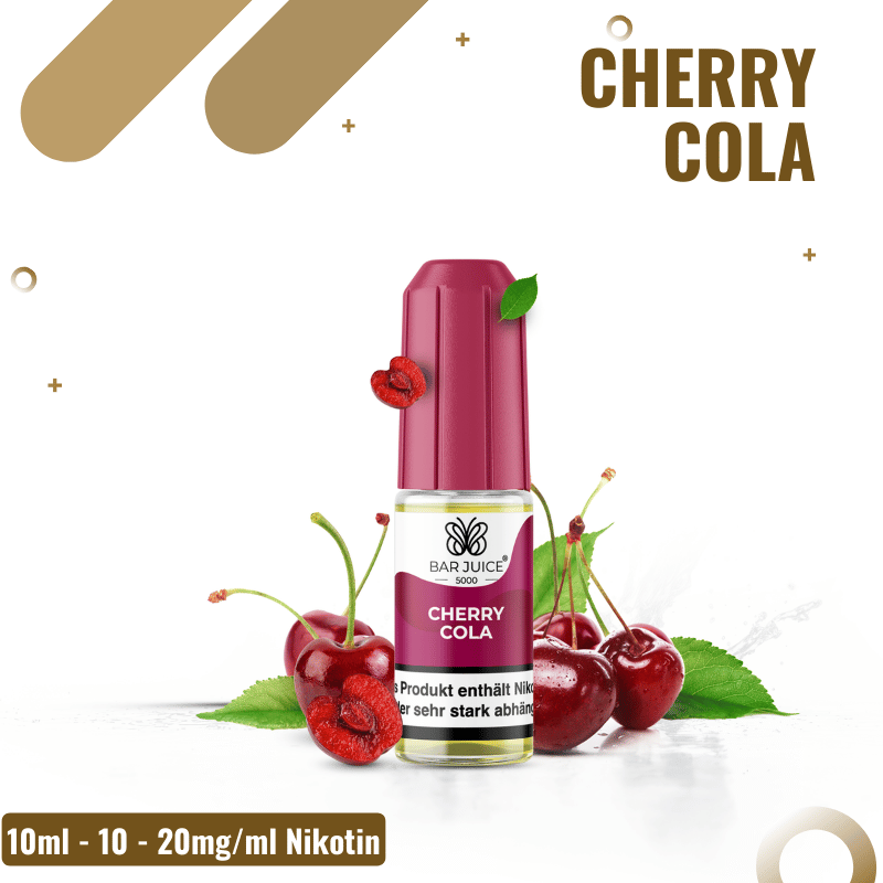 Bar Juice 5000 Nicsalt 10ml - Cherry Cola - 10mg Nikotin
