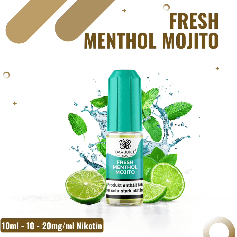 Bar Juice 5000 Nicsalt 10ml - Fresh Menthol Mojito - 20mg Nikotin