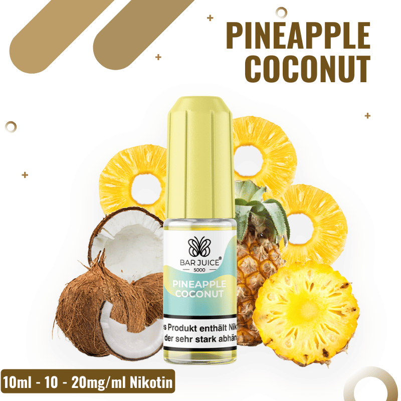 Bar Juice 5000 Nicsalt 10ml - Pineapple Coconut - 20mg Nikotin