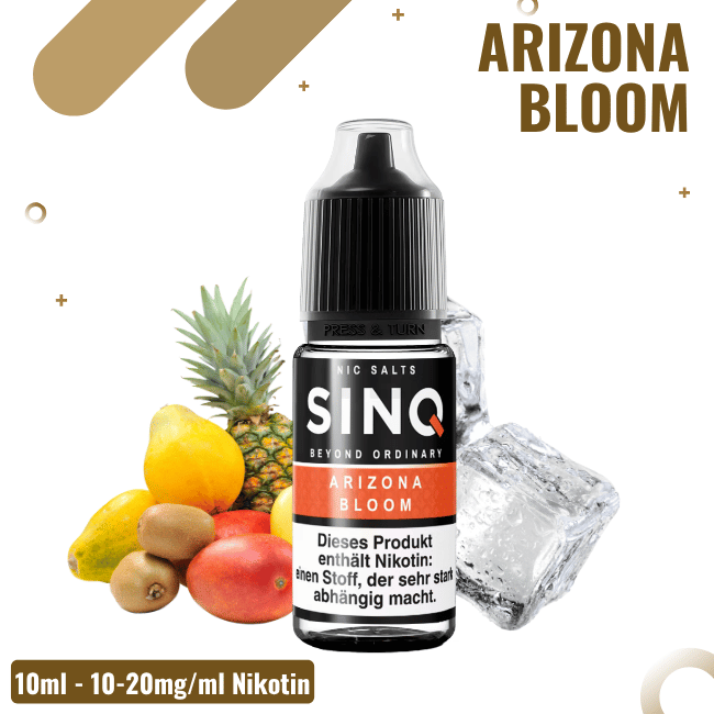 Sinq Liquid - Arizona Bloom - Nicsalt - 20mg Nikotin