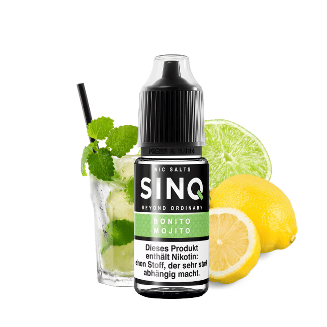 Sinq Liquid - Bonito Mojito - Nicsalt - 20mg Nikotin