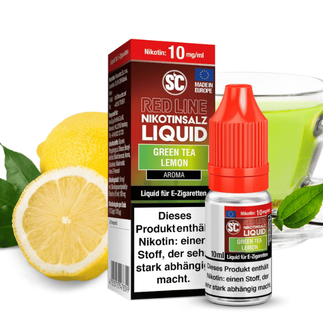 SC Liquid 10ml - Red Line - Green Tea Lemon - 20mg/ml