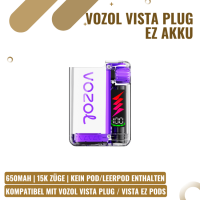 Vozol Vista Plug EZ Akku - Pink Purple