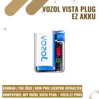 Vozol Vista Plug EZ Akku - Royal Blue
